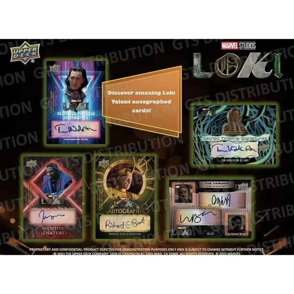 2023 Upper Deck Loki Marvel Studios Season 1 Hobby Box - Factory Sealed